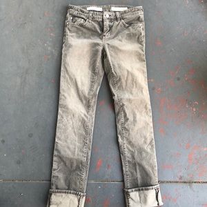 Pilcro Letterpress Parallel Cuffed Corduroy Pants